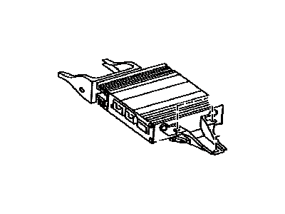 Toyota 86280-0W390 Amplifier Assy,  Stereo Component