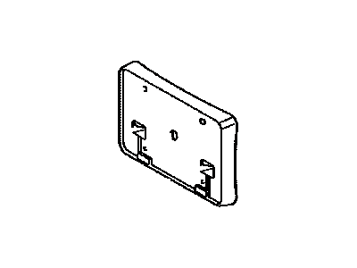 Toyota 52114-33170 Bracket, Front Bumper Extension Mounting