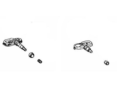 Toyota 42607-08050 Valve Sub-Assy,  Tire Pressure Monitor