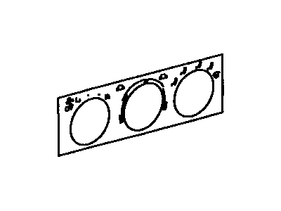 Toyota 81942-06061 Sheet,  Heater Control Name,  NO.1