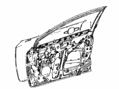 Toyota 67001-12C50 Panel Sub-Assy,  Front Door,  RH