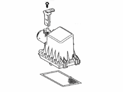 Toyota 17705-24330 Cap Sub-Assy,  Air Cleaner