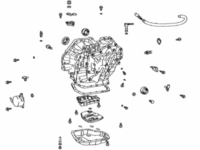 Toyota 30400-12740 Transaxle Assy,  Continuously Variable