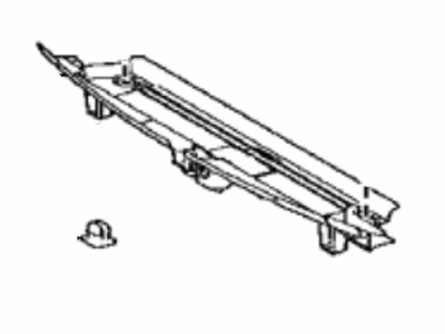 Toyota 16592-24010 Guide, Radiator Air