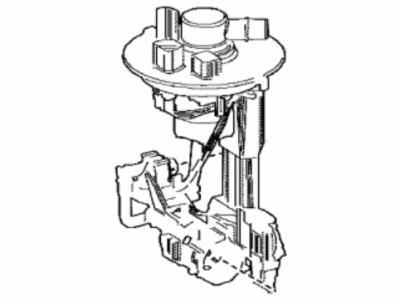 Toyota 77024-12360 Plate Sub-Assembly, Fuel