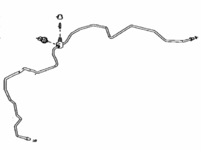 Toyota 88710-12B00 Pipe, Cooler Refrigerant Liquid, A