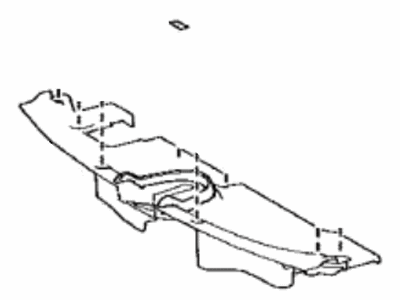 Toyota 53289-12090 Cover,  Radiator Support Opening