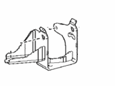 Toyota 12325-24020 Bracket,  Engine Mounting,  LH(For Transverse Engine)