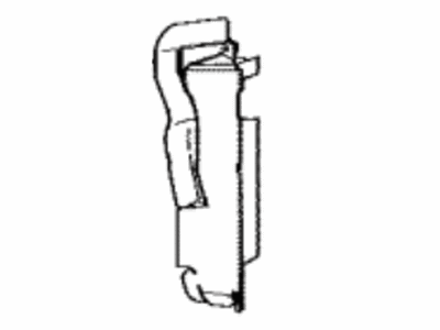 Toyota 16593-24020 Guide, Radiator Air