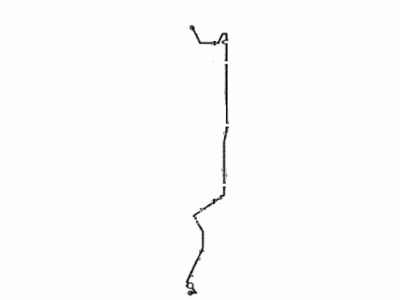 Toyota 47315-12680 Tube,  Front Brake,  NO.5