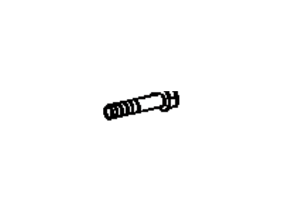 Toyota 90105-12102 Bolt (For Rear Axle Carrier RH)