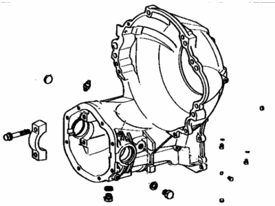 Toyota 35101-16010 Case Sub-Assy, Torque Converter & Differential