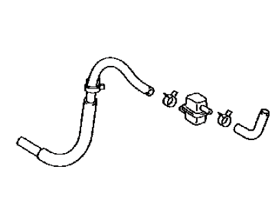 Toyota 22231-28050 Hose, Throttle Body