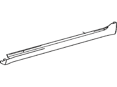 Toyota 75851-52050 Moulding,  Rocker Panel,  RH