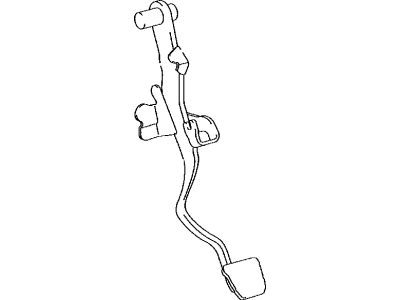 Toyota 31301-33070 Pedal Sub-Assy,  Clutch