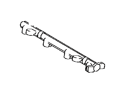 Toyota 23807-0P020 Pipe Sub-Assy, Fuel Delivery