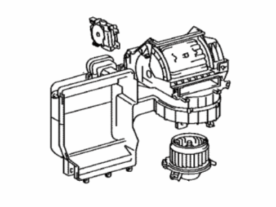 Toyota 87130-07070 Blower Assembly