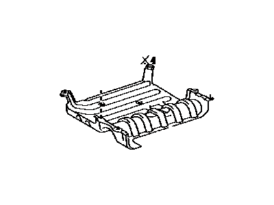 Toyota 77631-06030 Protector,  Fuel Tank,  Lower Center