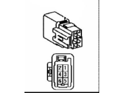 Toyota 90980-11452 Housing, Connector M