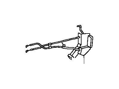 Toyota 69050-60061 Lock Assy,  Rear Door,  RH