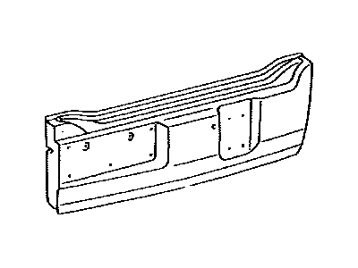 Toyota 65061-60151 Panel Sub-Assy, Tail Gate