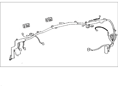 Toyota 82792-60171 Wire, Instrument Panel Integration