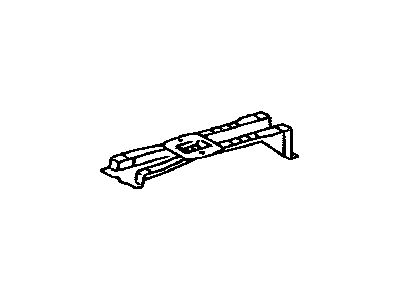 Toyota 57603-60070 Member Sub-Assembly, Rear Floor Side, Rear Passenger Side