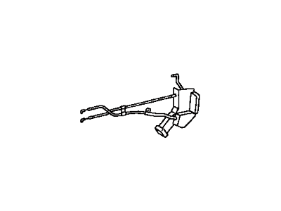 Toyota 69060-60061 Lock Assy,  Rear Door,  LH