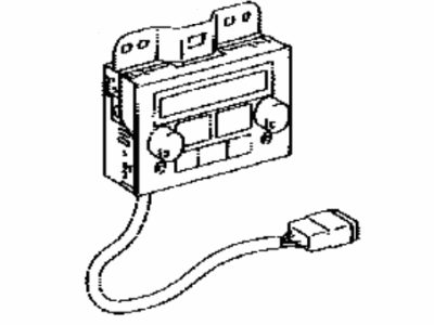 Toyota 86230-60010 Controller Assy, Stereo Component