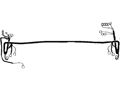 Toyota 82111-60894 Wire, Engine Room Main