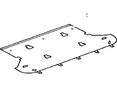 Toyota 58570-60540-B0 Carpet Assy,  Rear Floor