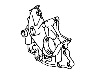 Toyota 15101-64011 Body Sub-Assy, Oil Pump