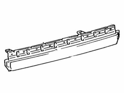 Toyota 52023-12070 Reinforcement Sub-Assy, Rear Bumper