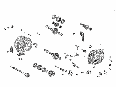 Toyota 30900-47072 Transaxle Assy,  Hybrid Vehicle