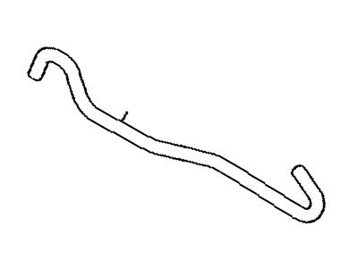 Toyota 16264-37050 Hose,  Water By-Pass,  NO.2