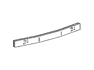 Toyota 52023-47020 Reinforcement, Rear Bumper