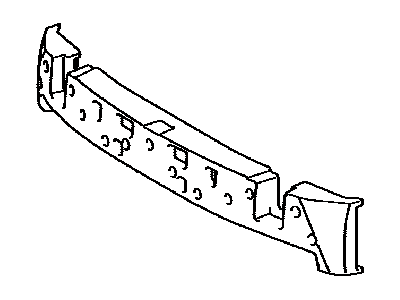 Toyota 52611-47100 Absorber, Front Bumper Energy