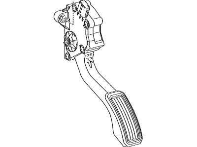 Toyota 78110-12050 Rod Assy,  Accelerator Pedal(W/Sensor)