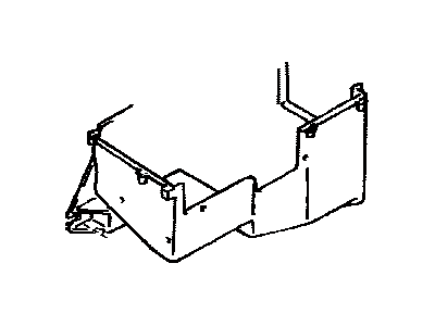 Toyota 87111-04010 Case, Heater