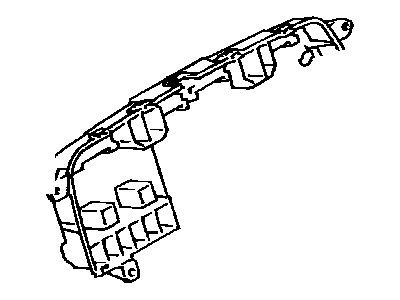 Toyota 83132-35040 Case, Combination Meter