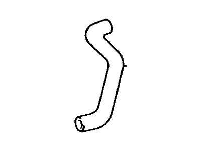 Toyota 16572-0A020 Hose,  Radiator,  Outlet