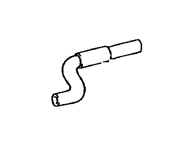 Toyota 16571-0A020 Hose,  Radiator,  Inlet