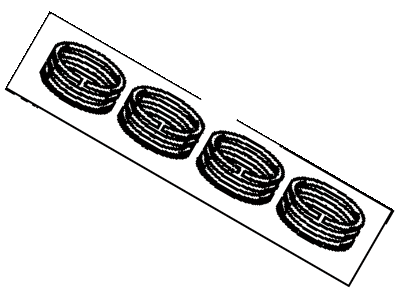 Toyota 13011-21041 Ring Set,  Piston