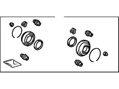Toyota 04479-52020 Cylinder Kit,  Disc Brake,  Front