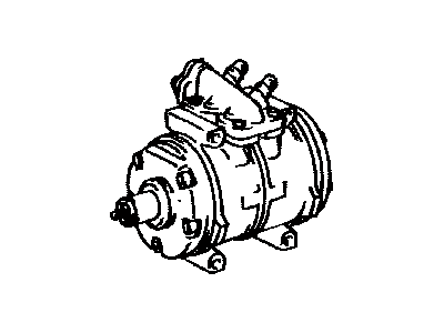 Toyota 88320-60280 Compressor Assy,  Cooler