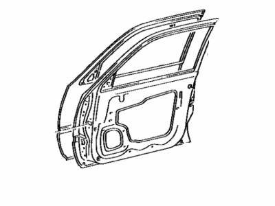 Toyota 67001-06010 Panel Sub-Assy, Front Door, RH