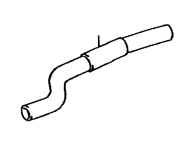 Toyota 16571-74191 Hose, Radiator, Inlet