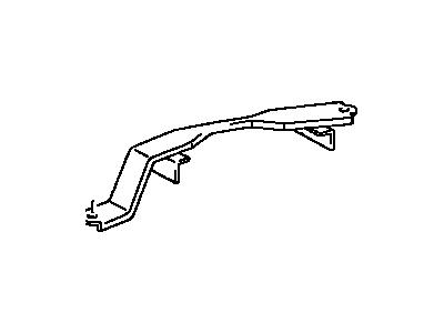 Toyota 74404-12340 Clamp,  Battery Hold Down