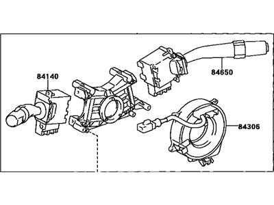 Toyota 84310-02300 Turn Signal Switch