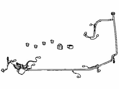 Toyota 82111-02441 Wire, Engine Room Main